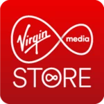 virgin media store android application logo